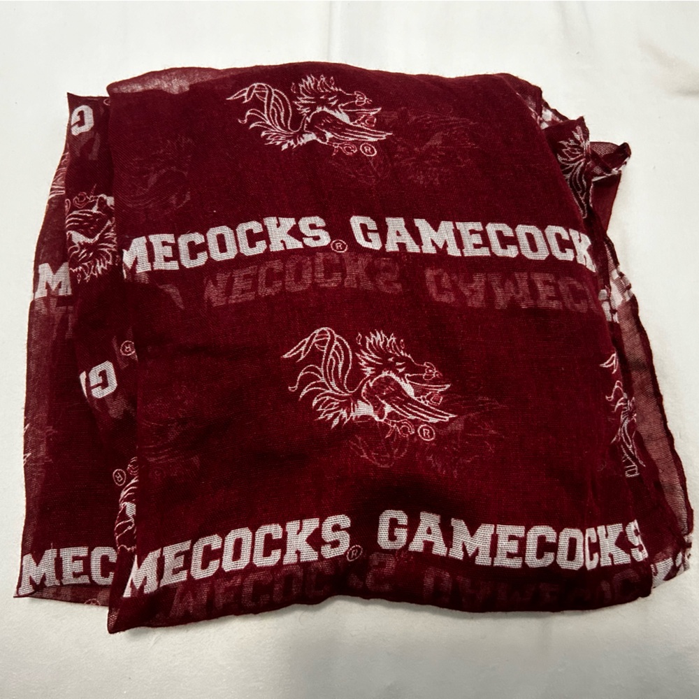 Gamecocks Scarf Football Preppy Fall South Carolina